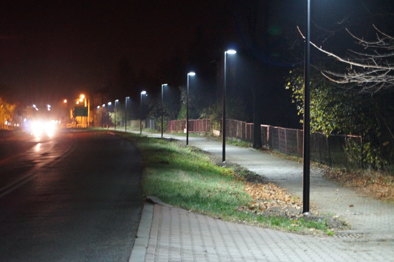 Oświetlenie uliczne – ul. Bujakowska, Ornontowice